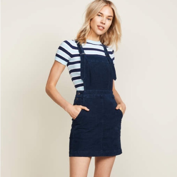 NWT AG Adriano Goldschmied Corduroy Jacs Overall Pinafore Dress - Picture 8 of 8